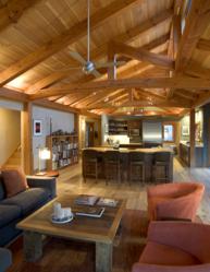 Custom woodworking by NEWwoodworks played a sizable role in the high level of craftsmanship found throughout the project. Photo by Loren Nelson Photography.